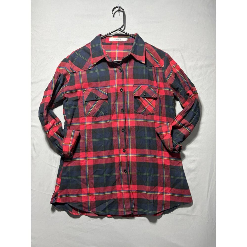 Ochenta Woman’s Flannel Size M - Red